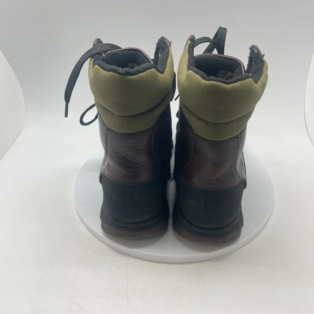 Sperry Boots Mens 10 M Low Waterproof Duck Boot Brown 0783928 Outdoor Shoes